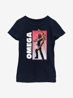 Star Wars: The Bad Batch Omega Bow Pose Youth Girls T-Shirt