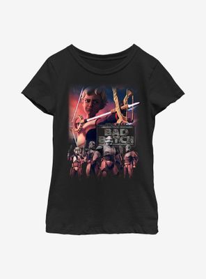 Star Wars: The Bad Batch Omega Poster Youth Girls T-Shirt