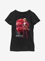 Star Wars: The Bad Batch Omega Face Youth Girls T-Shirt