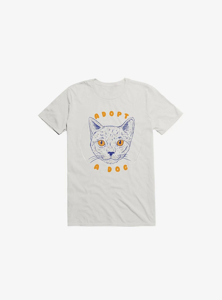 Adopt A Dog White T-Shirt