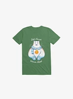 Cold Hands, Warm Heart Kelly Green T-Shirt