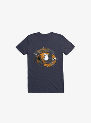 Goth Xmas Is Here Navy Blue T-Shirt