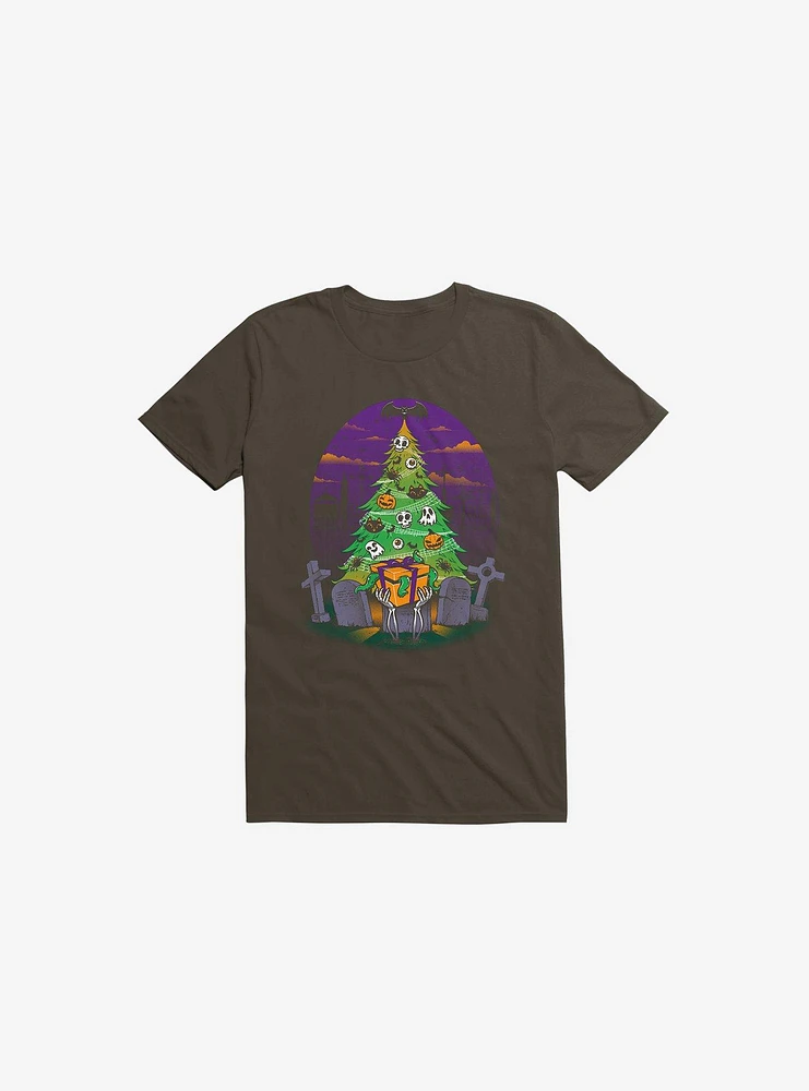 Halloween Is My Xmas Brown T-Shirt