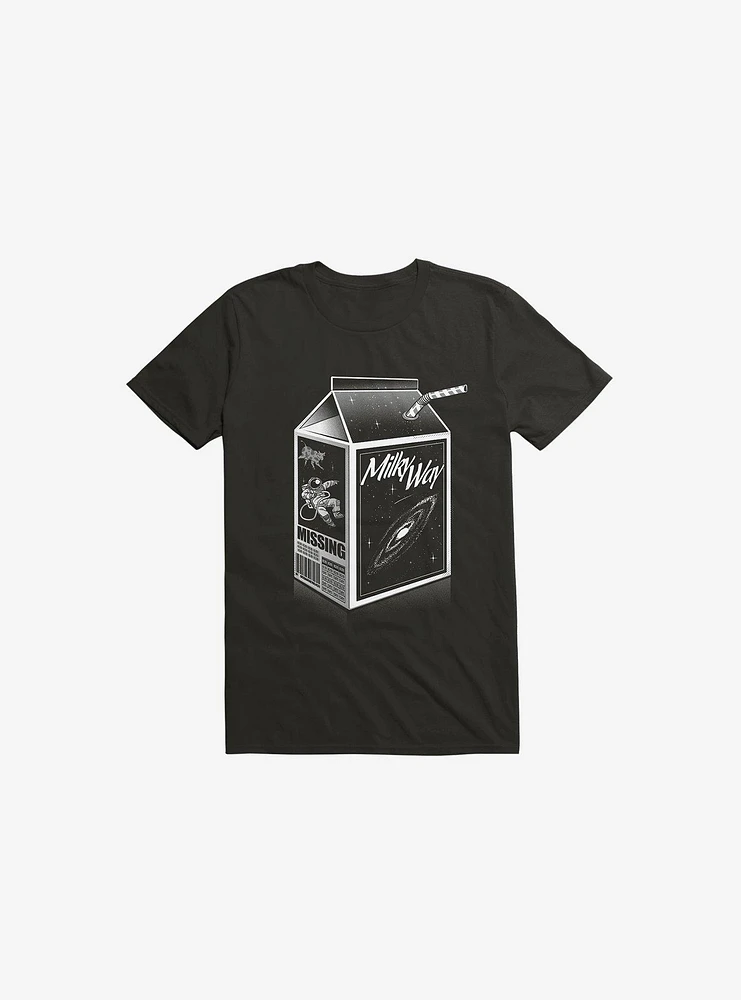 Milk Way Black T-Shirt