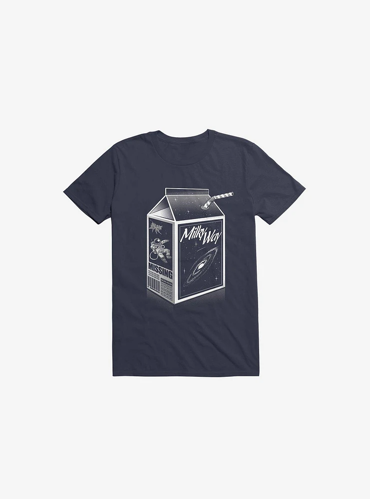 Milk Way Navy Blue T-Shirt