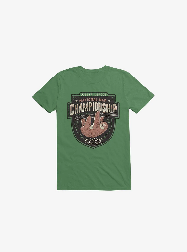 National Nap Championship T-Shirt