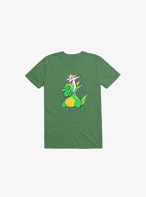 Unicorn T-Rex Dabbing T-Shirt