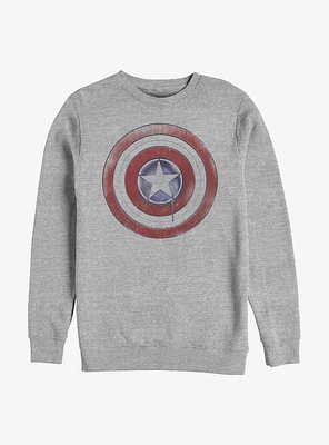 Marvel The Falcon And Winter Soldier Paint Shield Crew Sweatshirt