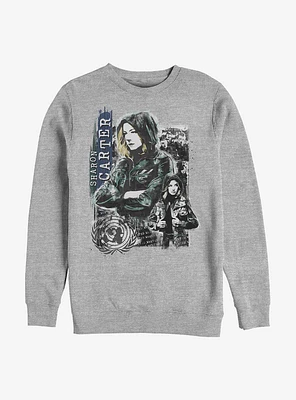 Marvel The Falcon And Winter Soldier Sharon Carter Crew Sweatshirt