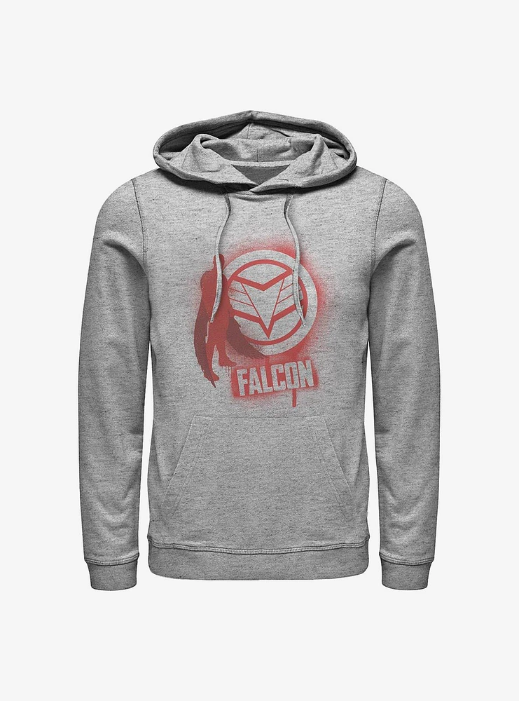 Marvel The Falcon And Winter Soldier Spray Paint Hoodie