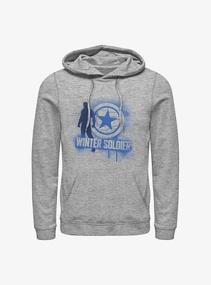 Marvel The Falcon And Winter Soldier Name Spray Paint Hoodie