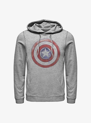 Marvel The Falcon And Winter Soldier Paint Shield Hoodie