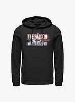 Marvel The Falcon And Winter Soldier Spray Paint Logo Hoodie