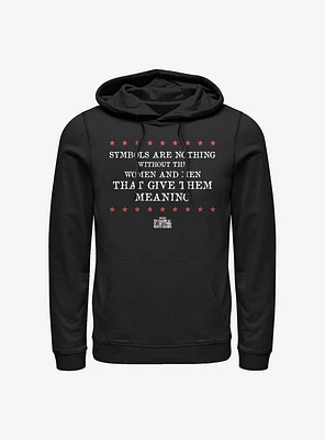 Marvel The Falcon And Winter Soldier Symbols Are Nothing Hoodie