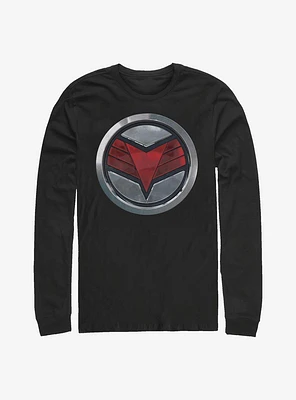 Marvel The Falcon And Winter Soldier Logo Long-Sleeve T-Shirt