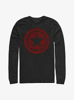 Marvel The Falcon And Winter Soldier Shield Long-Sleeve T-Shirt