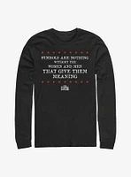 Marvel The Falcon And Winter Soldier Symbols Are Nothing_Xx Long-Sleeve T-Shirt