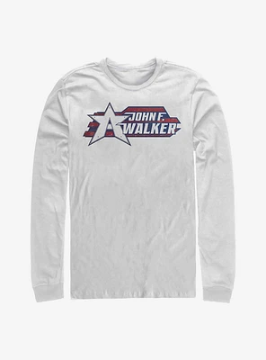 Marvel The Falcon And Winter Soldier Walker Logo Long-Sleeve T-Shirt
