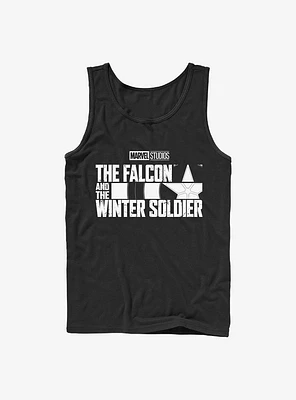 Marvel The Falcon And Winter Soldier Logo Tank