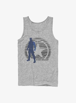 Marvel The Falcon And Winter Soldier Shield Lockup Tank