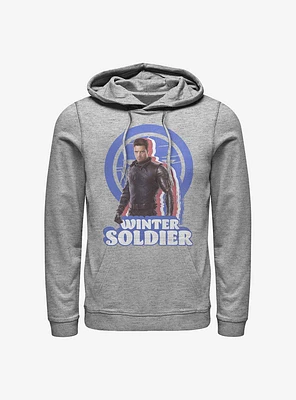 Marvel The Falcon And Winter Soldier Bucky Pose Hoodie