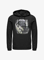 Marvel The Falcon And Winter Soldier Carter Overlay Hoodie