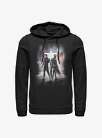 Marvel The Falcon And Winter Soldier Team Poster Hoodie