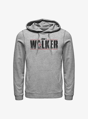 Marvel The Falcon And Winter Soldier Walker Logo Painted Hoodie