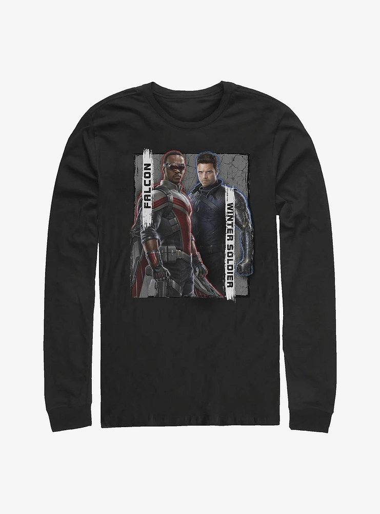 Marvel The Falcon And Winter Soldier Long-Sleeve T-Shirt