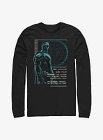 Marvel The Falcon And Winter Soldier Sam Wilson Specs Long-Sleeve T-Shirt