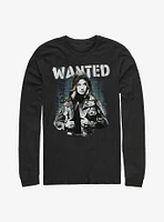 Marvel The Falcon And Winter Soldier Wanted Sharon Carter Long-Sleeve T-Shirt