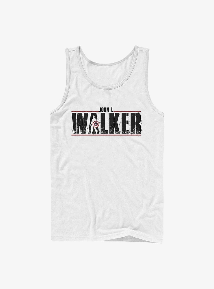 Marvel The Falcon And Winter Soldier Walker Logo Painted Tank