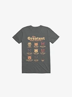 Greatest Bears: Insert Your Bear Charcoal Grey T-Shirt