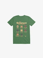 Greatest Bears: Insert Your Bear Kelly Green T-Shirt