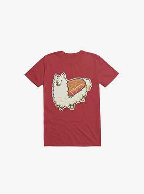 Alpaca Sushi Niguiri II Red T-Shirt