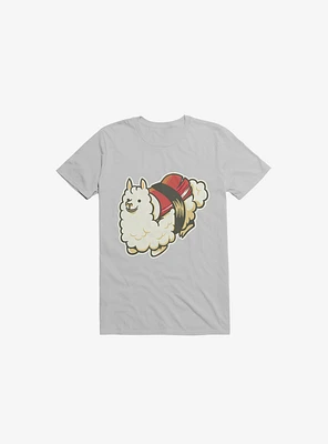 Alpaca Sushi Niguiri III Ice Grey T-Shirt