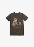 Happiness Sushi Brown T-Shirt