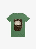 Hedgehog Book: Don't Hurt The Ones You Love Kelly Green T-Shirt