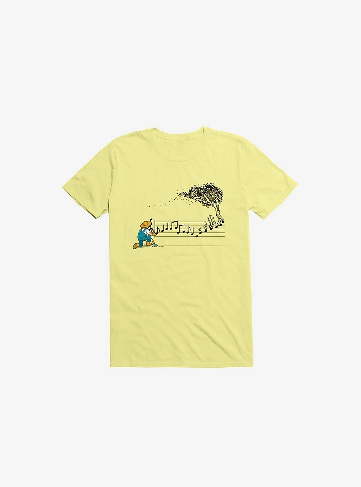 Maestro Of Nature Corn Silk Yellow T-Shirt