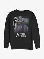 Marvel The Falcon And Winter Soldier Captain America John F. Walker Crew Sweatshirt