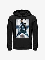 Marvel The Falcon And Winter Soldier Bucky Poster Hoodie