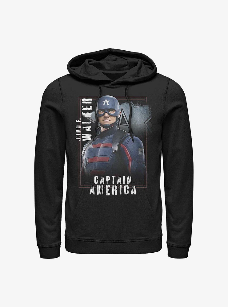 Marvel The Falcon And Winter Soldier Captain America John F. Walker Hoodie