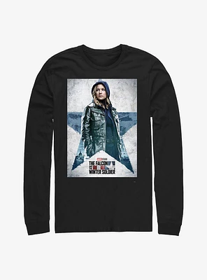 Marvel The Falcon And Winter Soldier Carter Poster Long-Sleeve T-Shirt