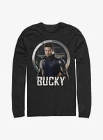 Marvel The Falcon And Winter Soldier Soldiers Arm Bucky Long-Sleeve T-Shirt