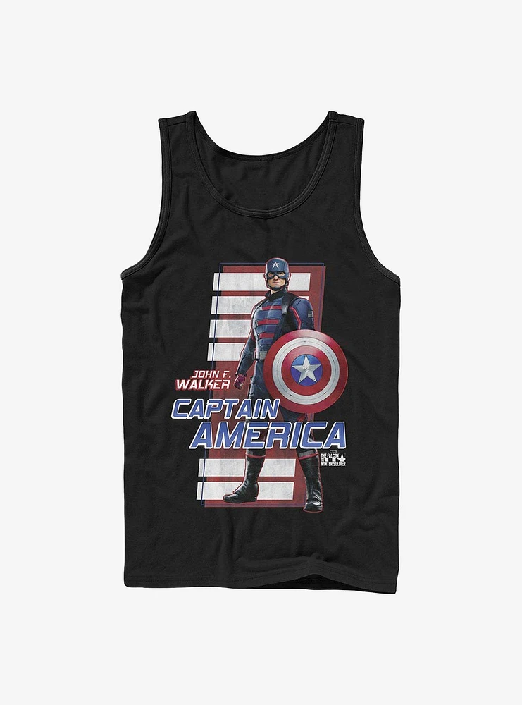 Marvel The Falcon And Winter Soldier John F. Walker Captain America Tank
