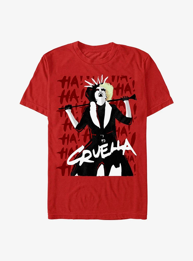 Disney Cruella Cruel Laughter T-Shirt Hot Topic Exclusive