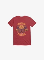 Adulting: Failing Dog Red T-Shirt