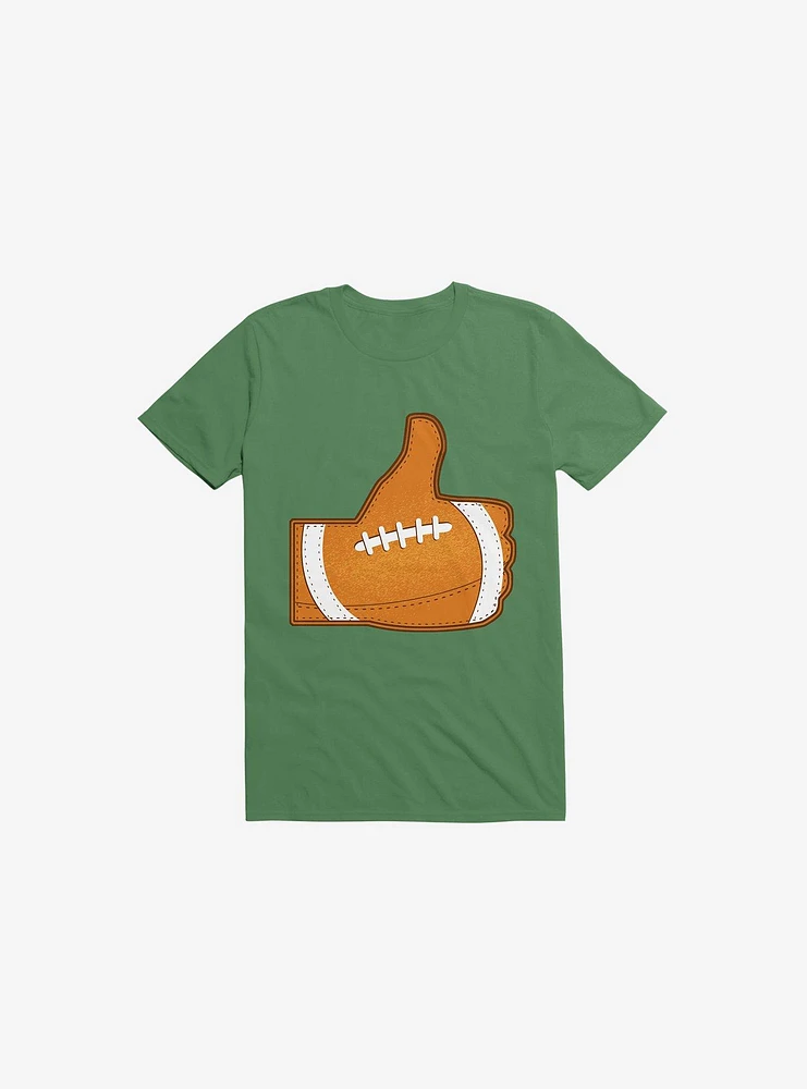 I Love Football 2.0 Kelly Green T-Shirt