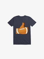 I Love Football 2.0 Navy Blue T-Shirt