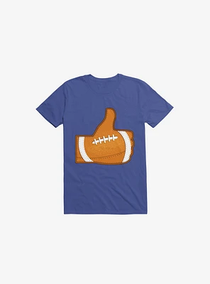 I Love Football 2.0 Royal Blue T-Shirt